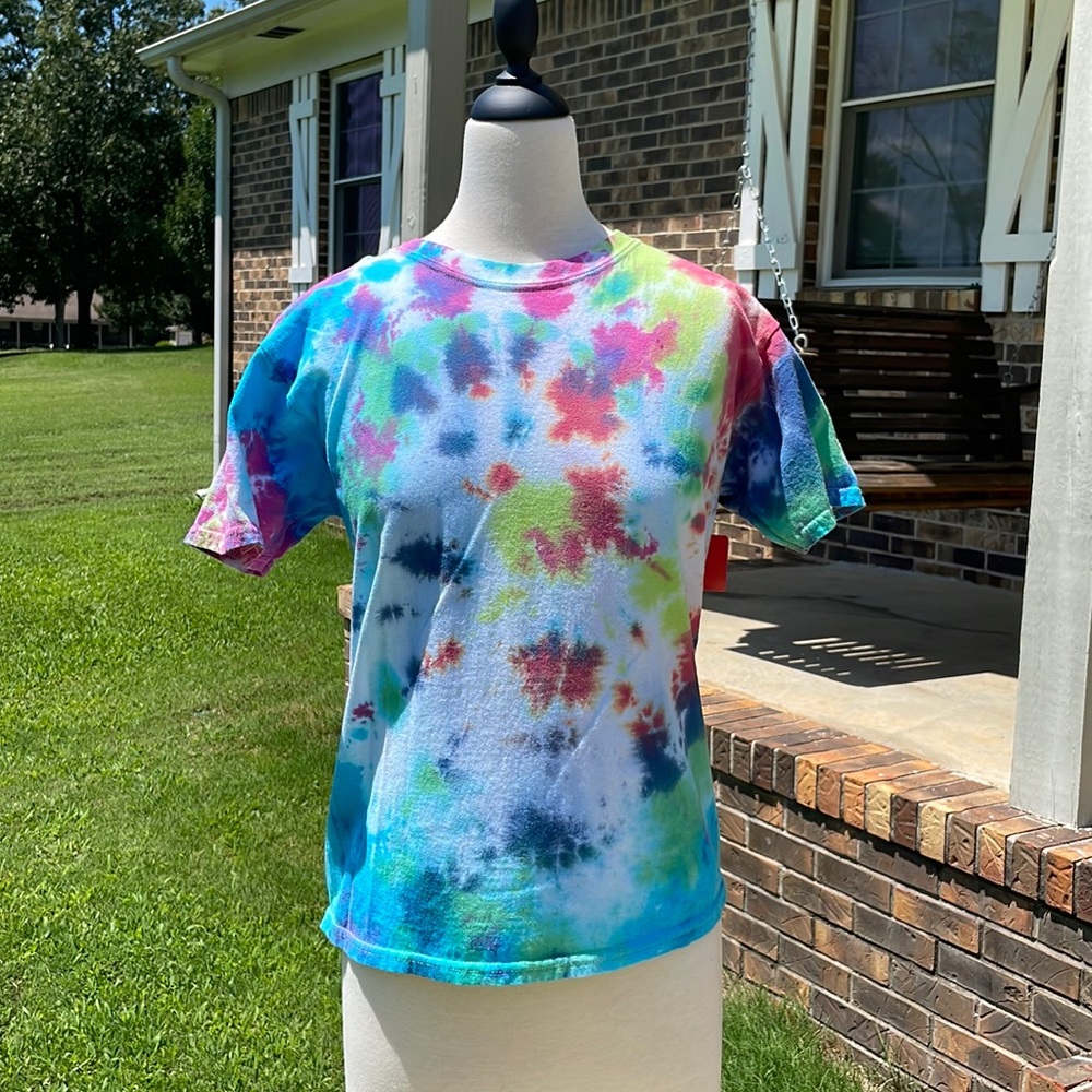 Homemade Tie Dye Shirts-W5936